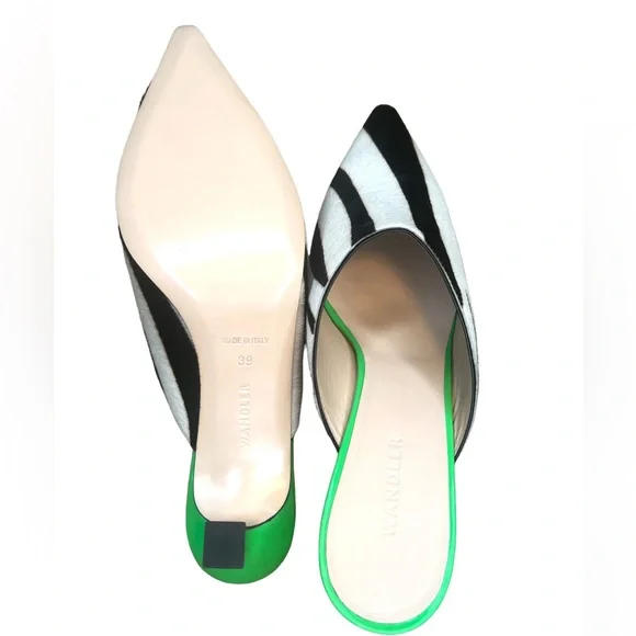 Zebra Print Wandler Heels - Picture 5 of 8